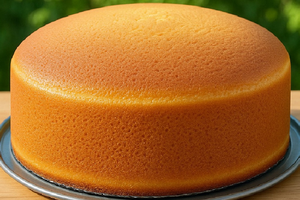 Simple Vanilla Sponge Cake Recipe
